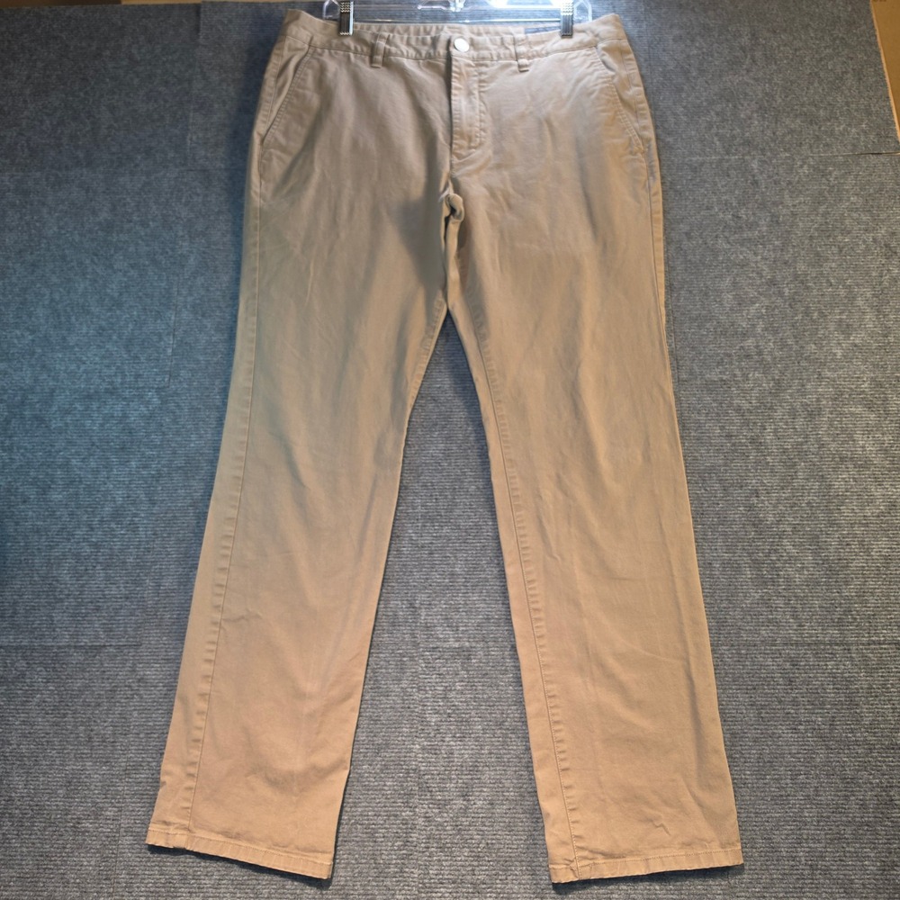 Bonobos Chinos Mens 36x32 Tan Good Slim Fit Stretch Cotton Khaki Pants
